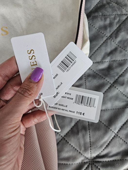 Guess малка розова чанта нова