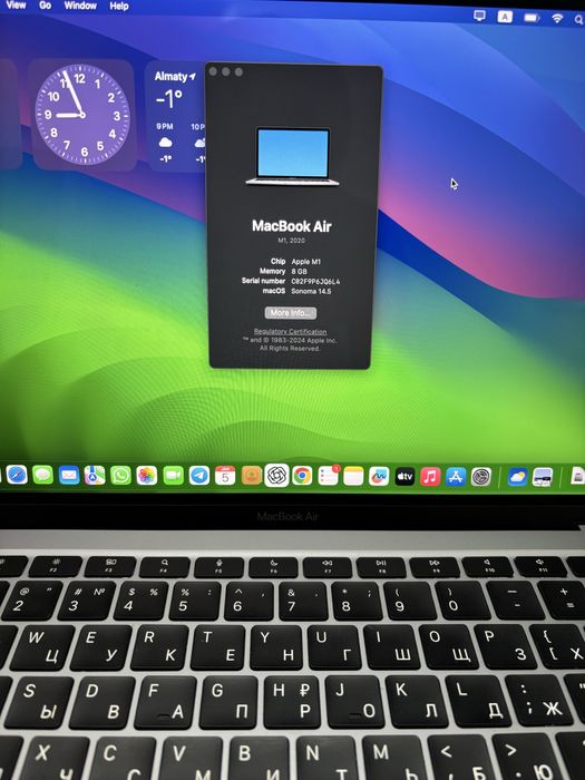 Macbook air M1 2020 ( макбук M1 )