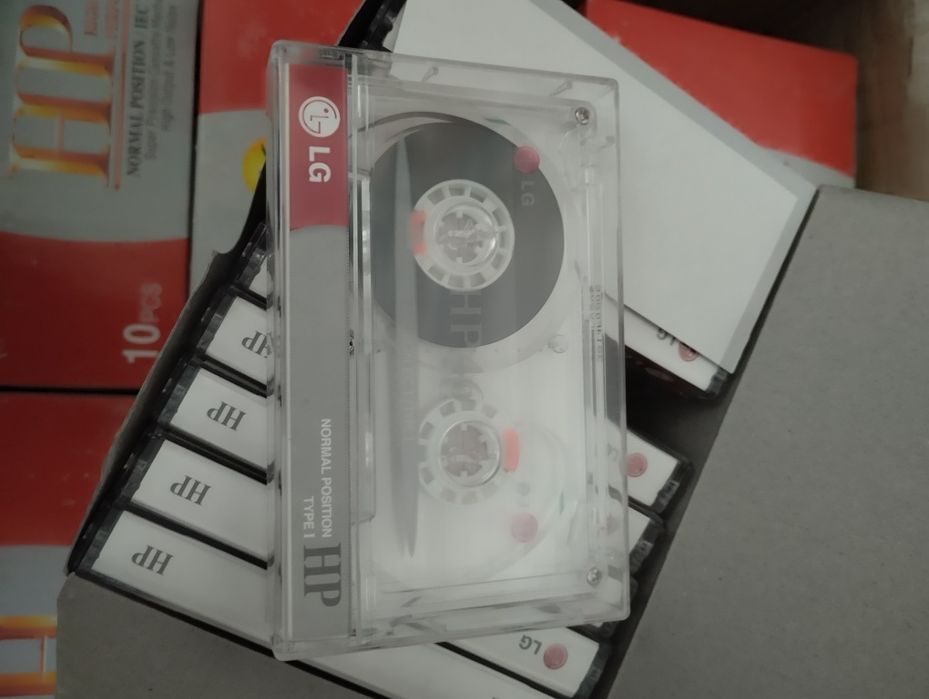 Аудио касеты LG новые