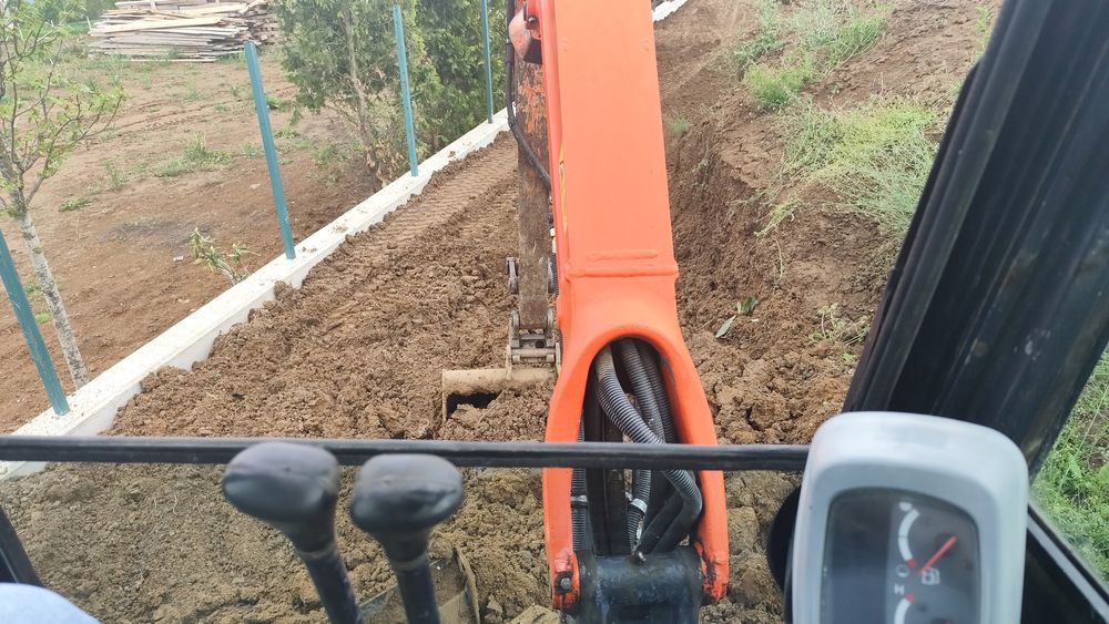 Lucrari cu Excavator