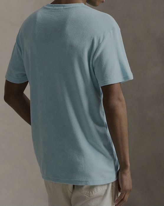 НАМАЛЕНИЕ! Оригинална мъжка тениска Polo Ralph Lauren - Azure Blue - Размер Л