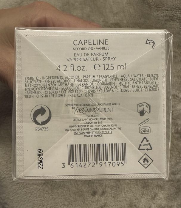 Yves Saint Laurent - Capeline 125 ml