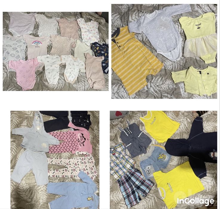 Продам 2 коробки больших с детскими вещами
