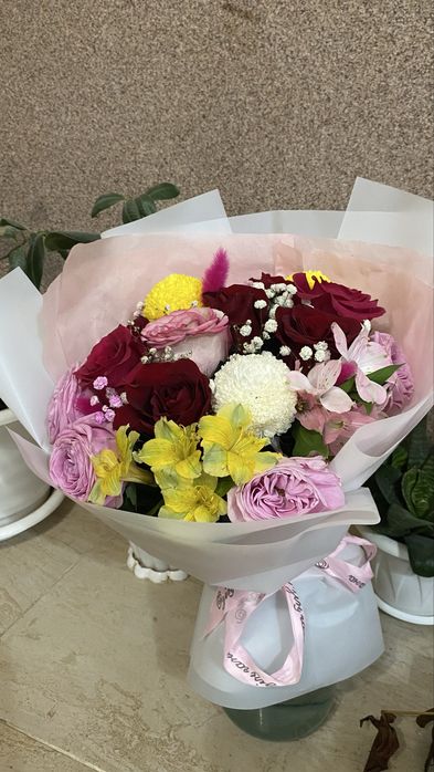 Букет цветов свежие