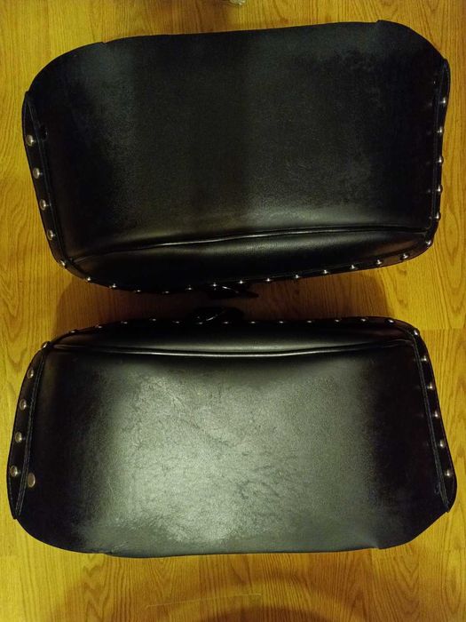 parbriz,sissy bar,highway pegs,spatar,genti piele+suporturi honda vtx