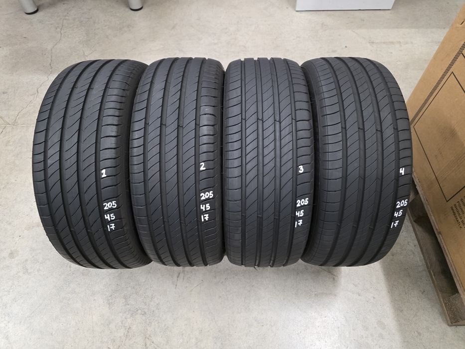 205/45/17 4бр.MICHELIN PRIMACY-Неразличими от НОВИ-DEMO