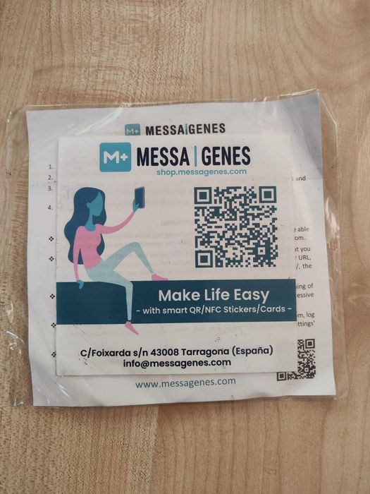 Google Review NFC Tag X4 Bucati