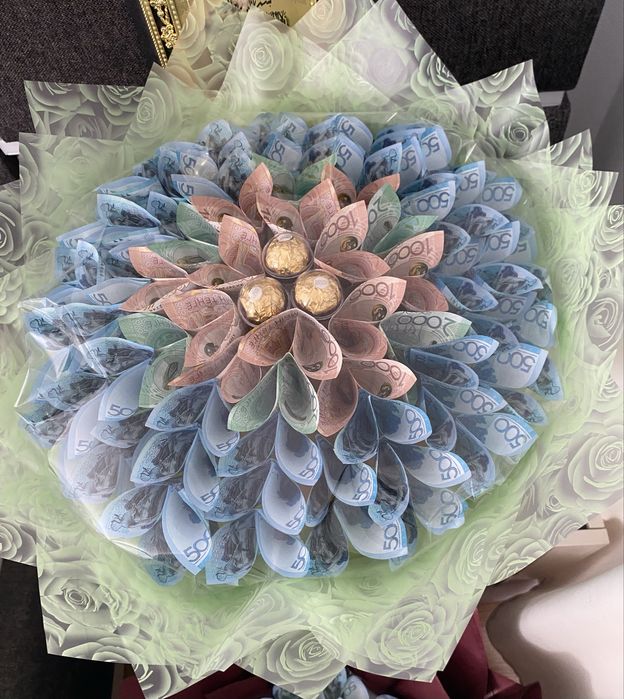 Денежные букеты на заказ