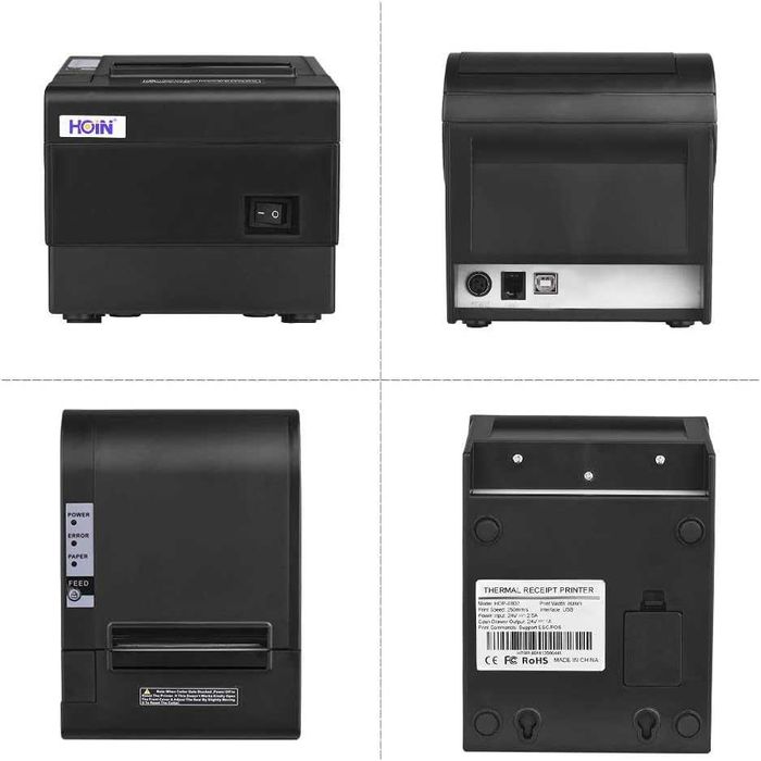 Принтер за етикети Hoin 80mm HOP-E802 термален