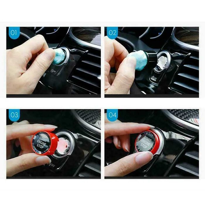 Buton Pornire Start Stop Cristal BMW Seria G, G20 G05 G06 G07 14 15 22