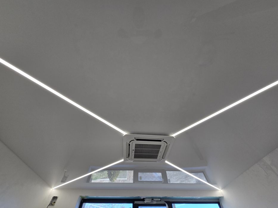 Опънати тавани в Хол, Спалня, Баня, Пловдив и София Опънат таван