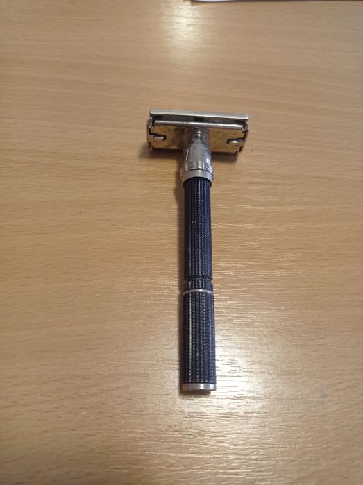 Aparat de ras Gillette Black Beauty ajustabil anii 1970 Made in USA