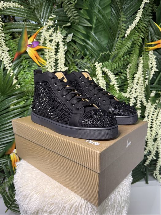 Christian Louboutin High Crystals Strass