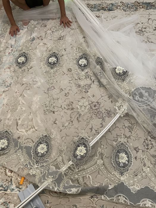 Тюль 6 метров новая