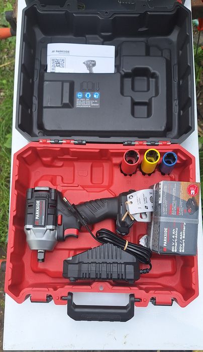 Pistol impact Parkside Performance 20v.