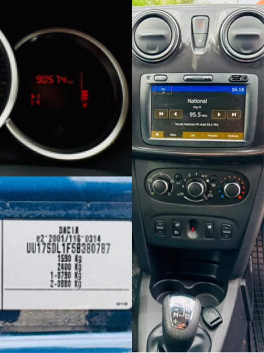 Dacia Logan MCV Automata, navigație, 90.000 km