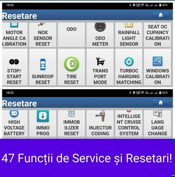 Diagnoza LAUNCH Diagzone - 2 ANI! .Tester auto telefon tableta Android