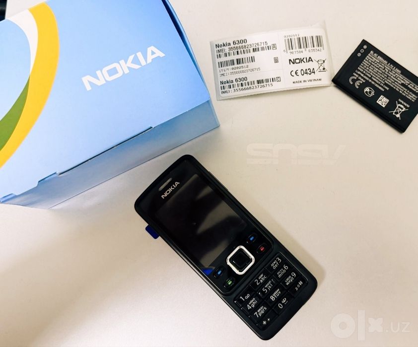 Assalom alekum Telefonlar Sotiladi Original Nokia 6300
