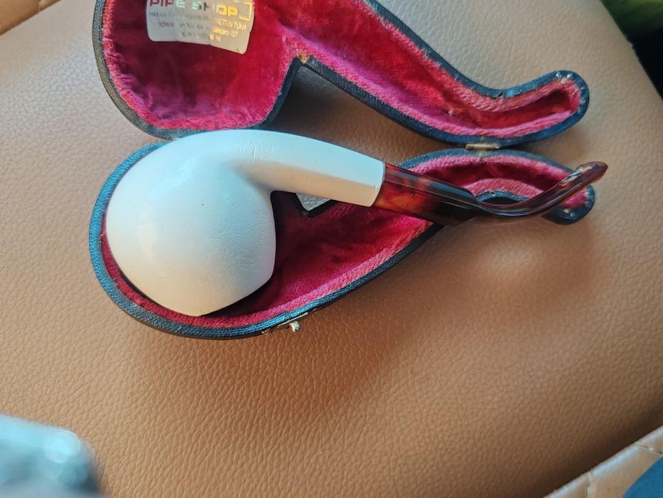 Pipa spuma de mare folosită