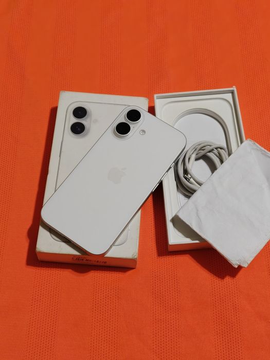 iPhone 16 128 gb akb 100 полный комплект