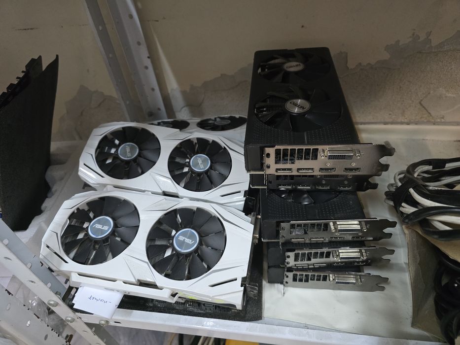 Видеокарти Амд470  4Gb, 480  8GB