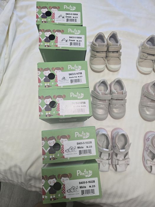 Pantofi si sandale suspinatie, ortopedice fete, bebelusi, copii