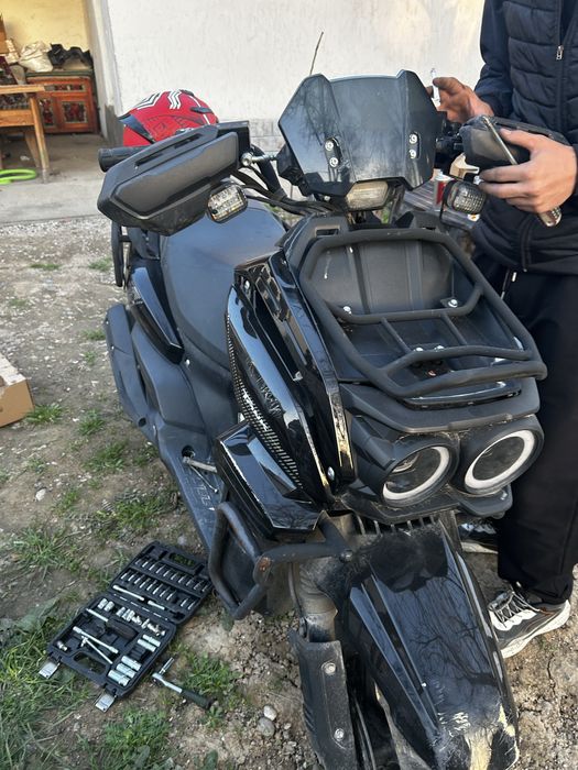 Мопед танк инжектор