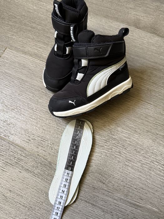 Сапоги,ботинки puma для мальчика размер 24 на зиму