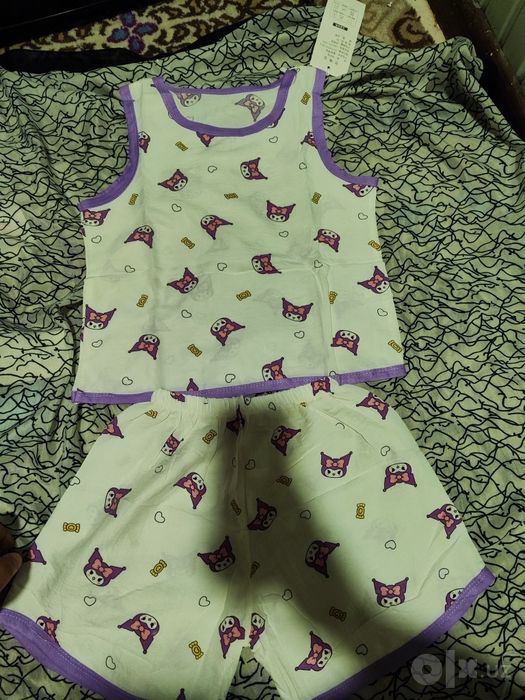 Detskiy pijama kamplekt kiyimla razmerla ranglari 4 xill