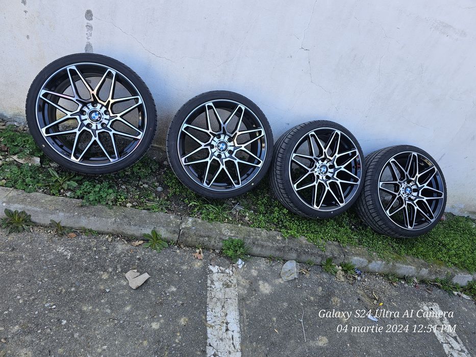 Jante 19" BMW Wrath WF6 e46 e84 e90 e91 e92 e93 f25 f30 f31 f32 f36 f10 f11 

Prindere 5x112 ( de G-uri ) au fost pe X4 g02 m40d de la 0 pt foarte scu