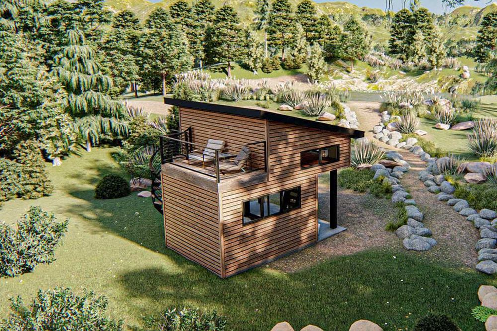 Сглобяеми Преместваеми Модулни Преносими Жилищни Мобилни - 35м2