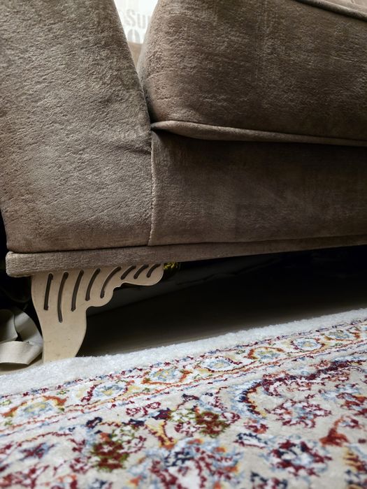 Диван Zeta замшевый