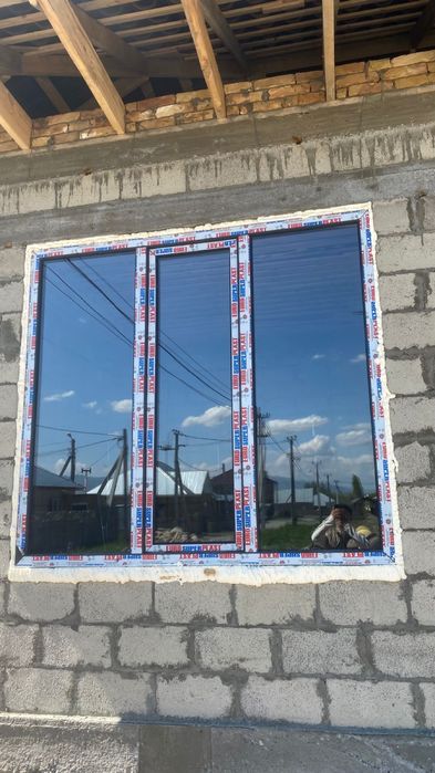 Алюминь и Пластик окна и двери витражи