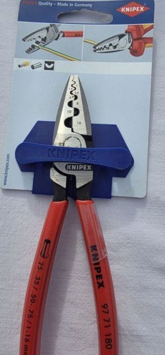 Cleste profesional pentru sertizat Knipex 97 71 180