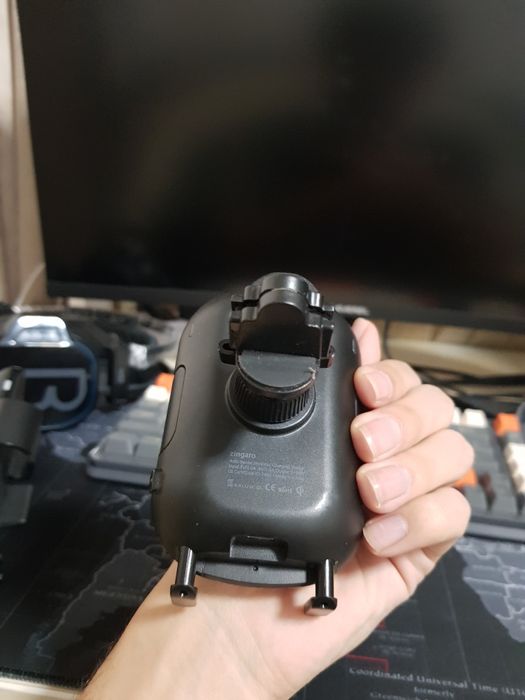 Автомобильная беспроводная зарядка+держатель для телефона