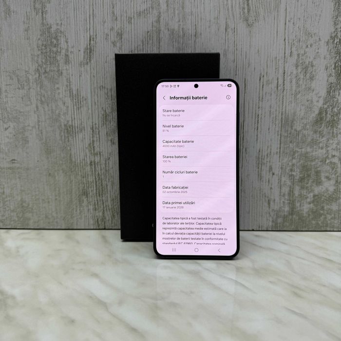 Samsung S25 256/12GB Blueblack NOU Zeus Amanet Vitan 4289