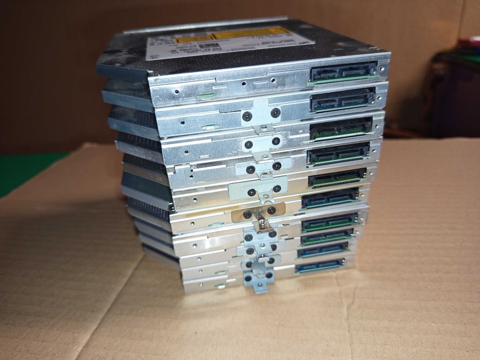 Lot 10 unități optice DVD-rw Sata laptop