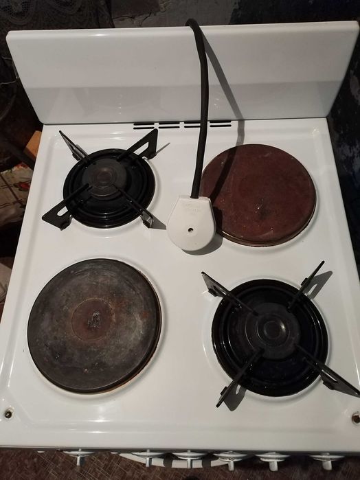 Продам комбинированную плиту