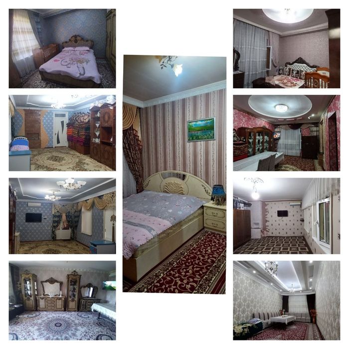 yunusobod farog'at kochada 8xonali 2 etaj hovli sotiladi!