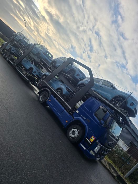 VOLVO FM 460, Remorca Lohr