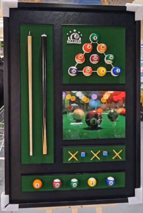 3D картина Бильярд
