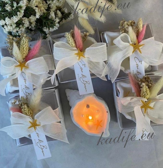 Подаръци за гости- свещи