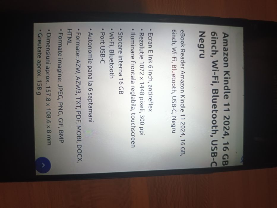 Ebook Reader Amazon Kindle 11