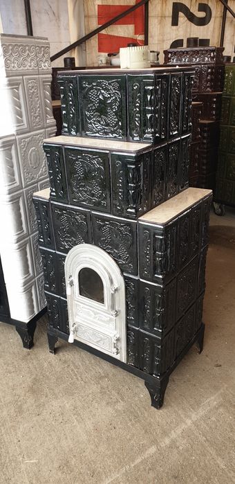 Soba teracota premontata Albastra