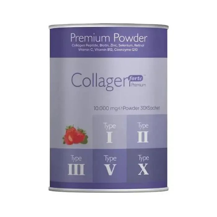 Collagen Forte Platinum Коллагеновый , порошок премиум-класса 10 x 30