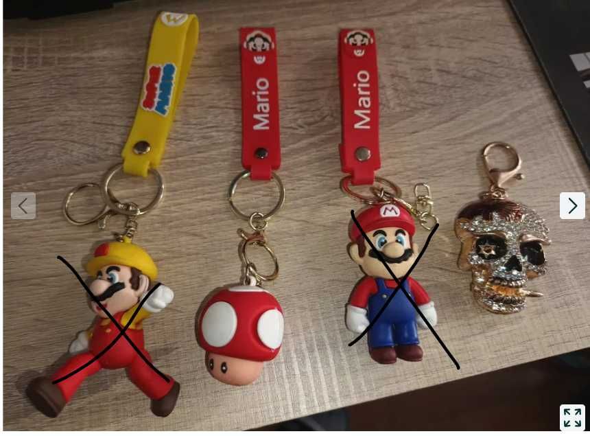 Breloc super Mario, Mickey Mouse in stare perfecta