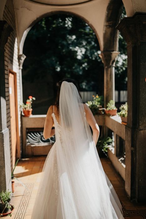 Продавам Булчинска Рокля, размер S / 36, без забележки