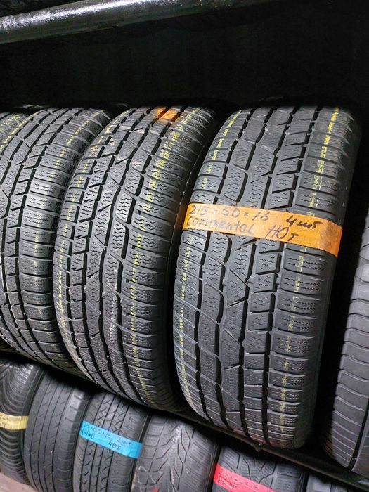 Продам резину 215/60/16 4шт. CONTINENTAL.110000тг.