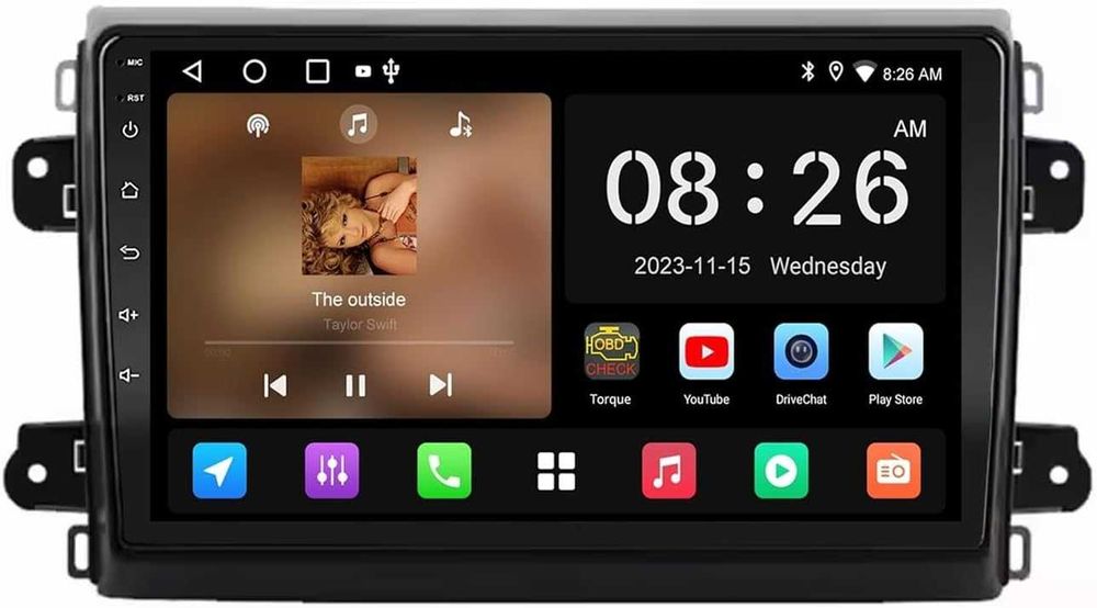 Мултимедия за Fiat Ducato навигация Android плеър 2DIN бус Ducato 2003