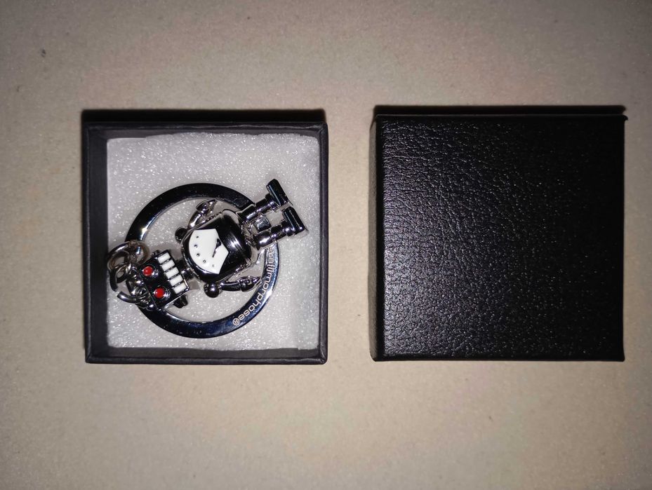 Ключодържател за чанта и ключове. Робот. Metalmorphose. Нов.